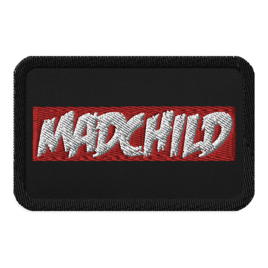 Madchild Classic Logo Patch - Black/Black/Red