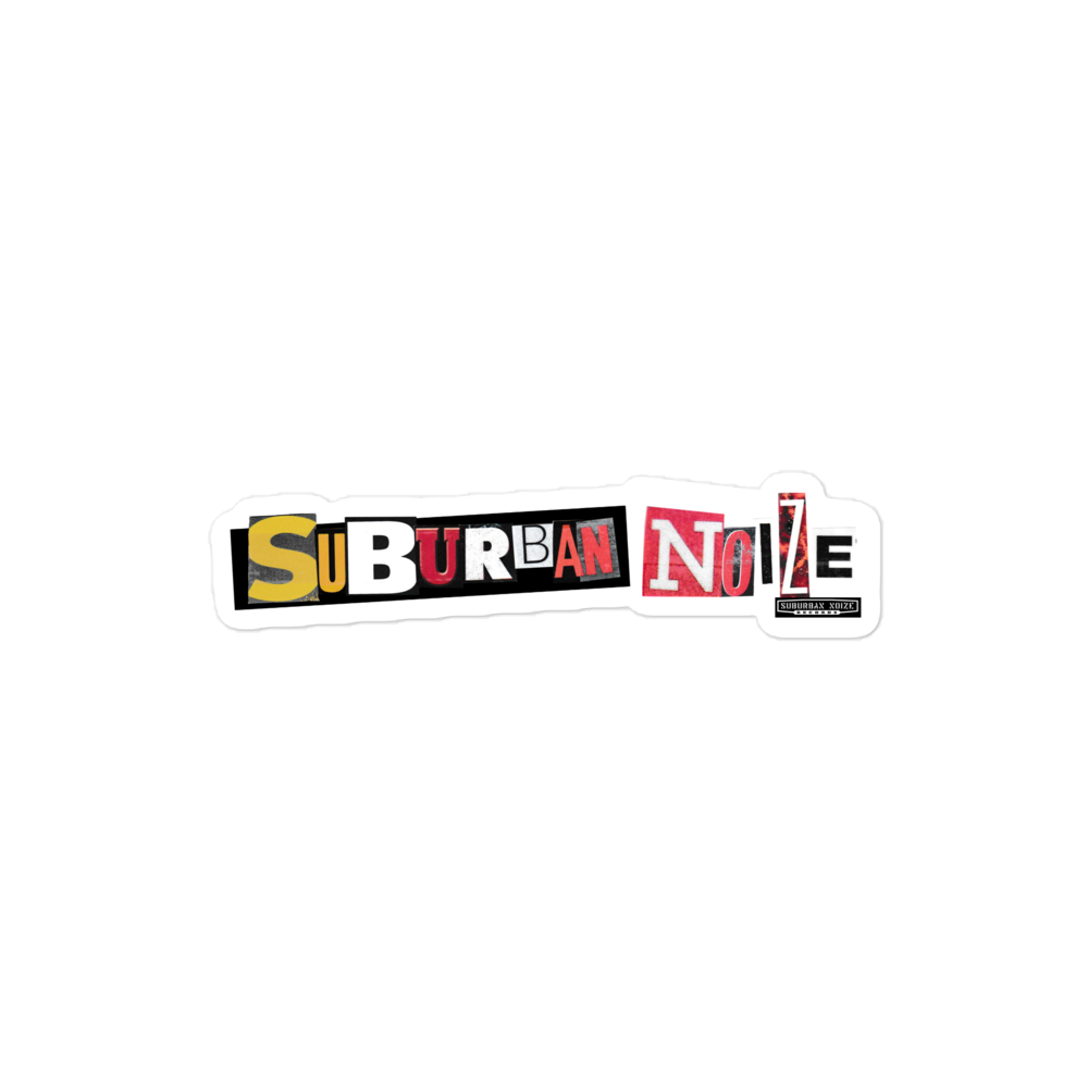 Suburban Noize Ransom Kiss-cut Sticker