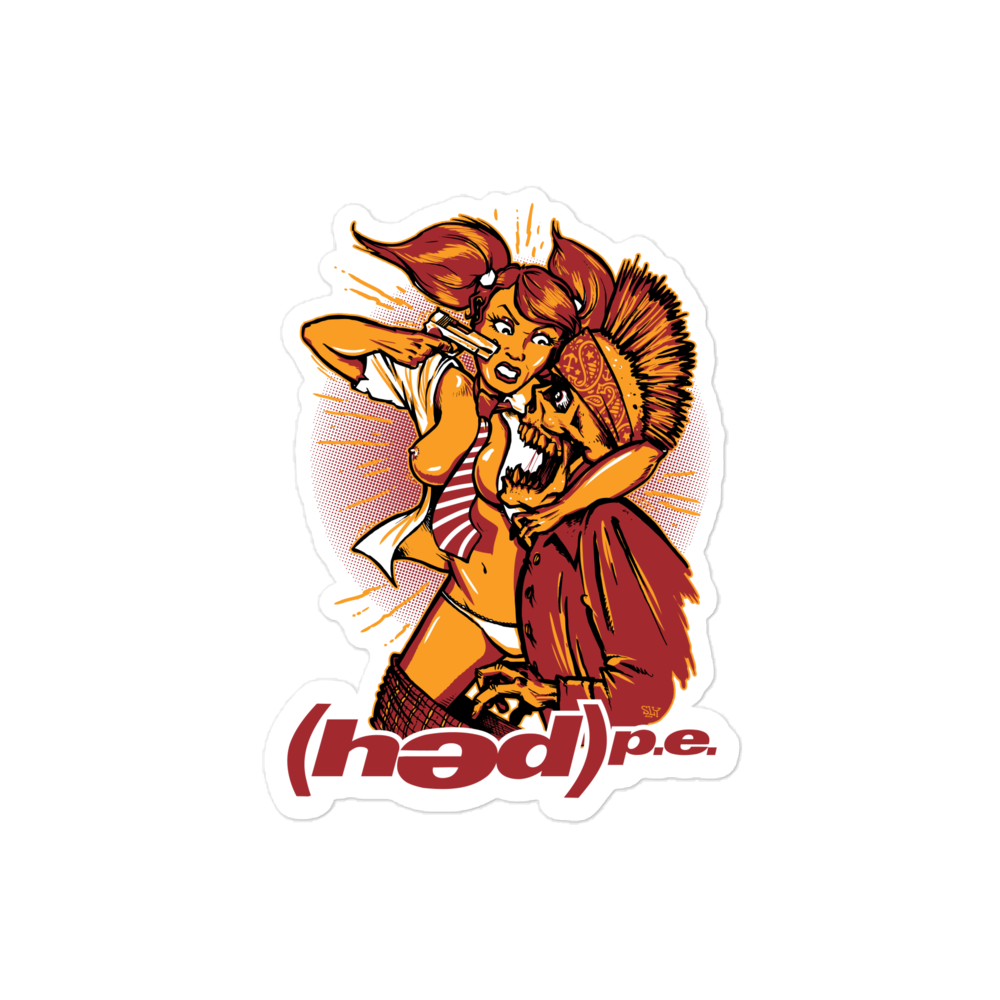 (Hed) P.E. - School Girl Kiss-Cut Sticker