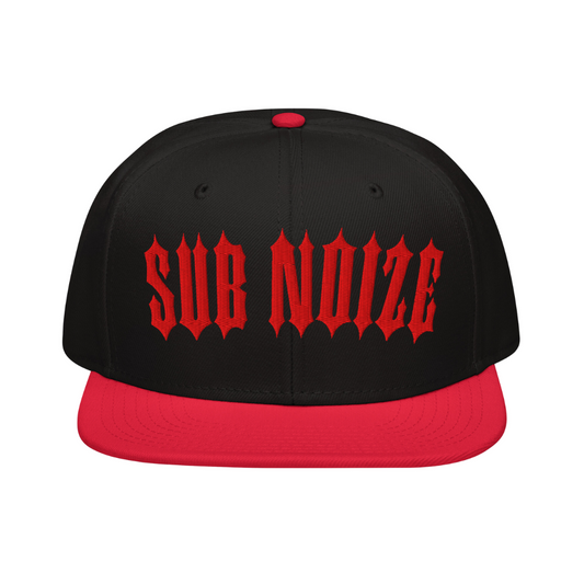 Sub Noize Snapback Hat (Red)