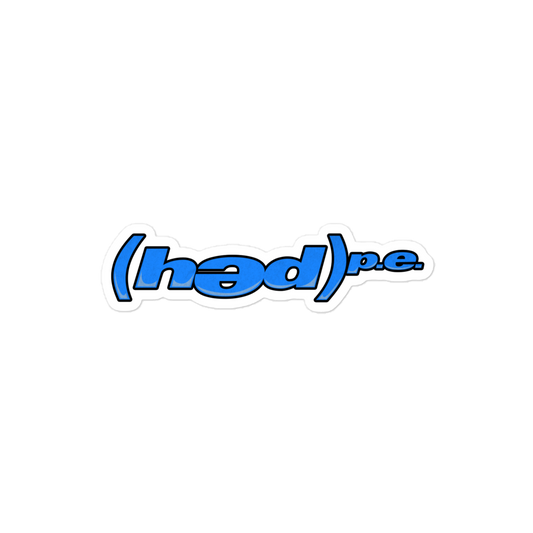 (Hed) P.E. - OG Logo Kiss-cut sticker - Blue