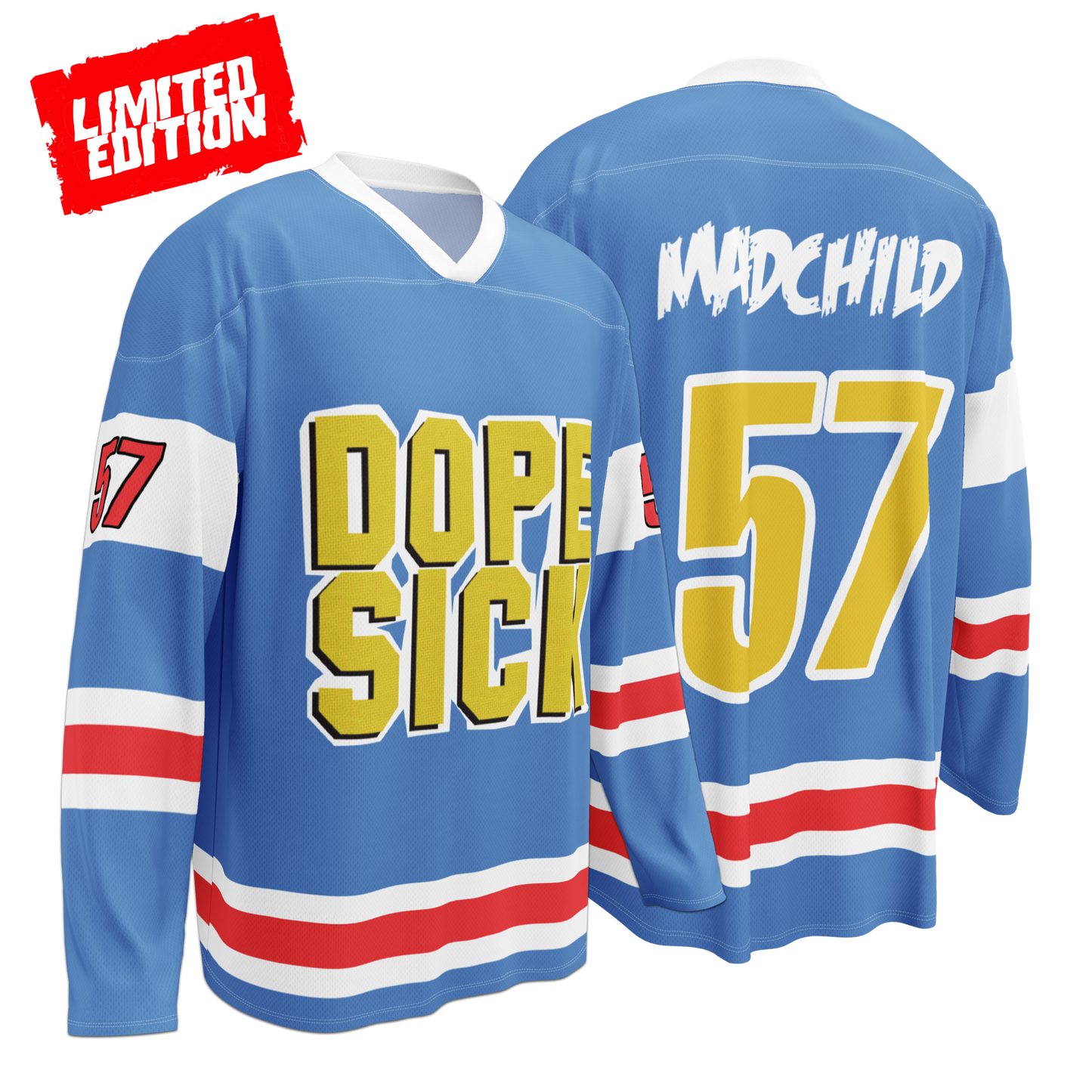 Madchild Dope Sick Blue Jersey [LTD Edition]