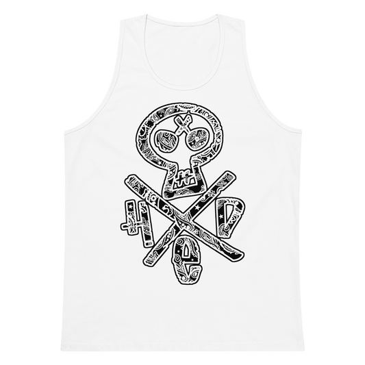 (Hed) P.E. Skull Bandana Tank (White)