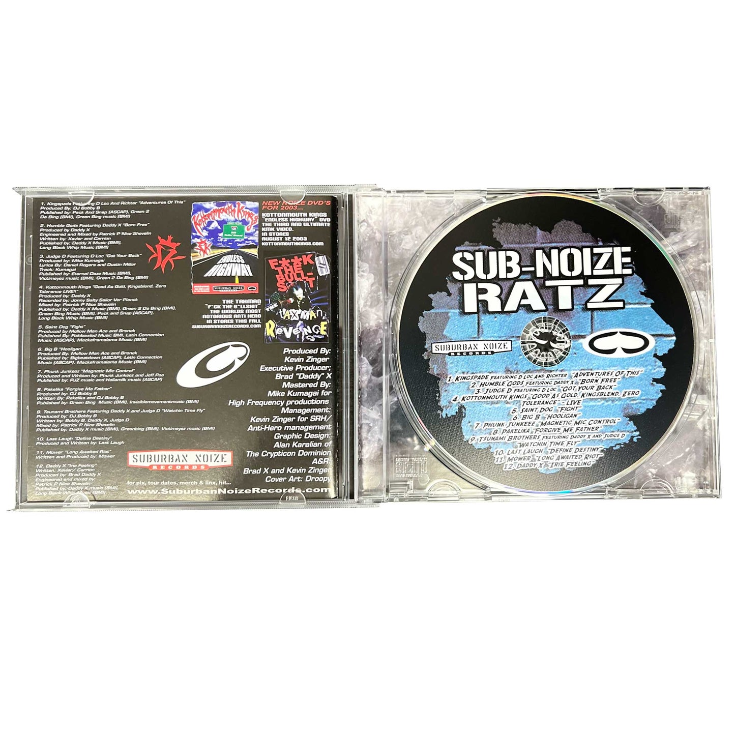 SubNoize Ratz - Compilation [CD]