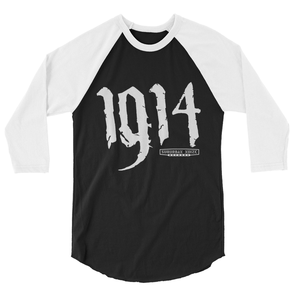 SubNoize 1914 Logo Baseball Tee (White)