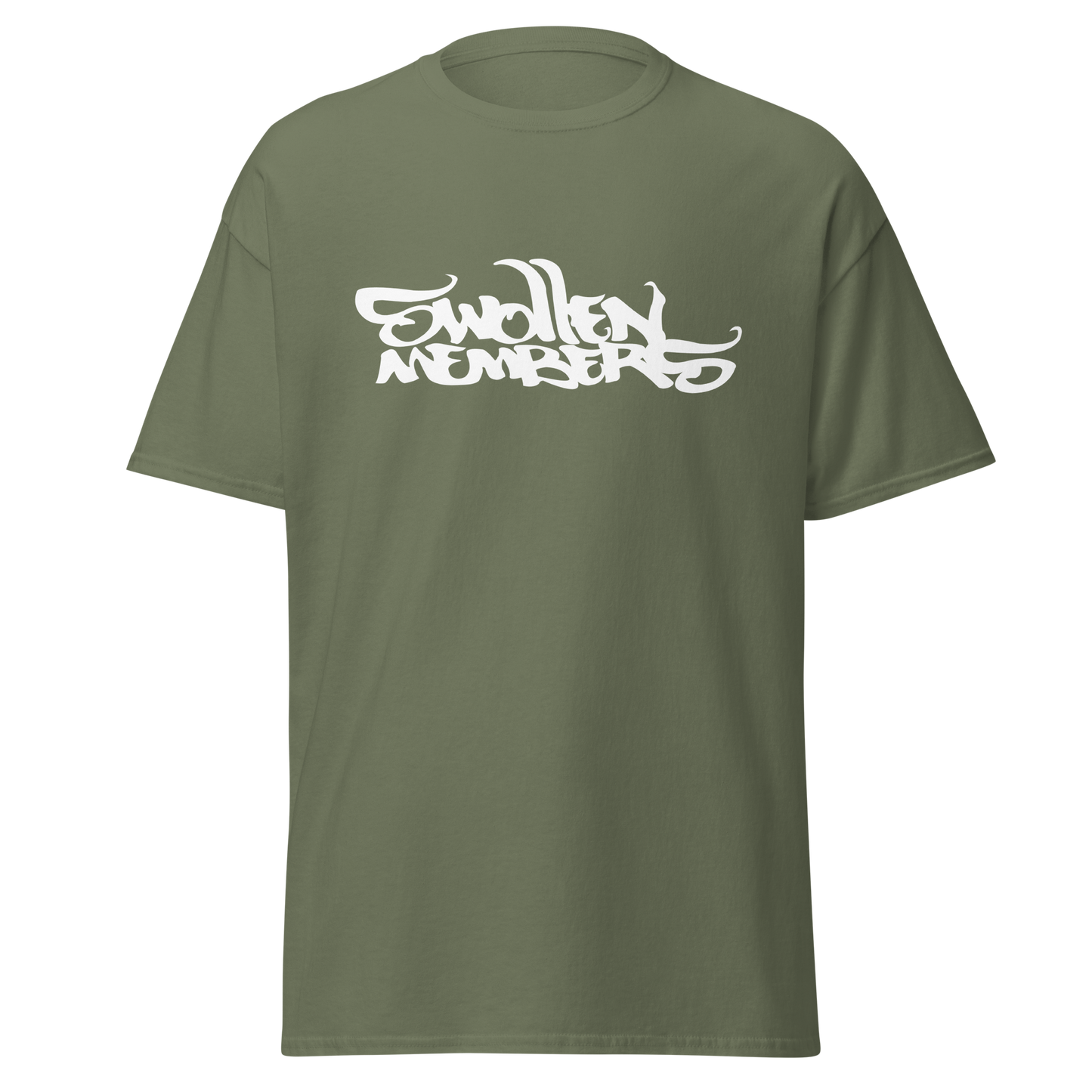 Swollen Members Classic Army Green Tee